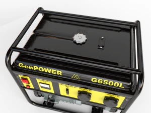 Jenerat&ouml;r PBR'si 3D Model