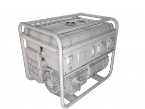 Jenerat&ouml;r PBR'si 3D Model