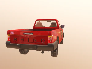Pickup Truck PBR 3D Model