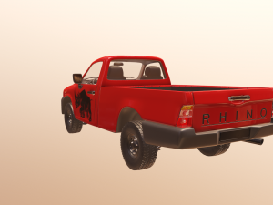 Pickup Truck PBR Model 3D