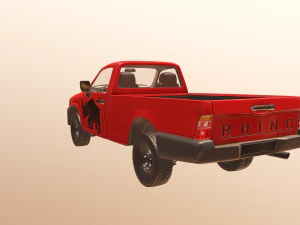 Pickup Truck PBR 3D Model