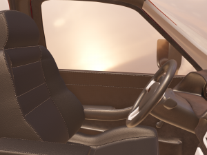 Pickup Truck PBR Model 3D