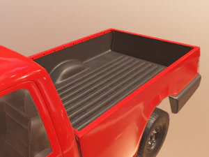 Pickup Truck PBR 3D Model