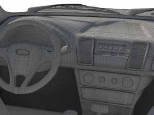 Pickup Truck PBR Model 3D