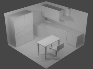 Kitchen Modelo 3D