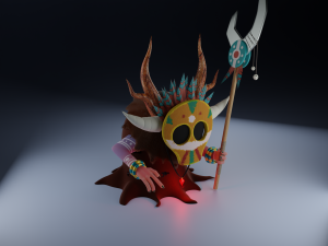 Shaman 3D Model