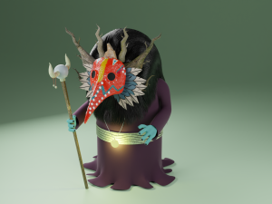 Plague Shaman 3D 3D Model