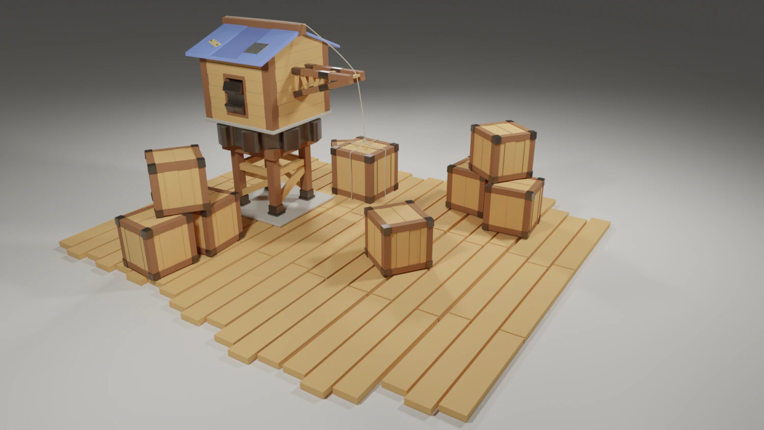 Loader 3D 3D Model .c4d .max .obj .3ds .fbx .stl .blend 