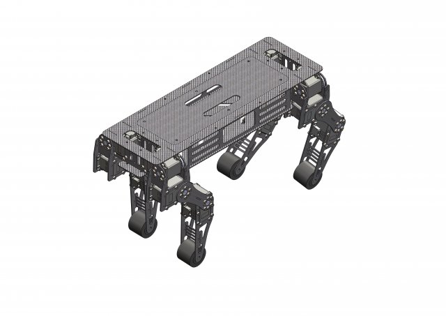 Dog robot 3Dモデル .c4d .max .obj .3ds .fbx .stl .blend