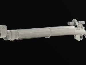 Lee-Enfield Rifle No4 Model 3D