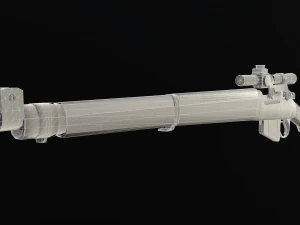 Lee-Enfield Rifle No4 3D Model