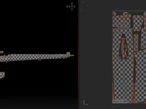 Lee-Enfield Rifle No4 3D Model