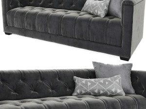 RH Savoy Sofa Set01 3D Model