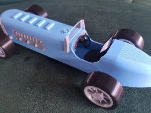 Old Type Model car 3D Print Model