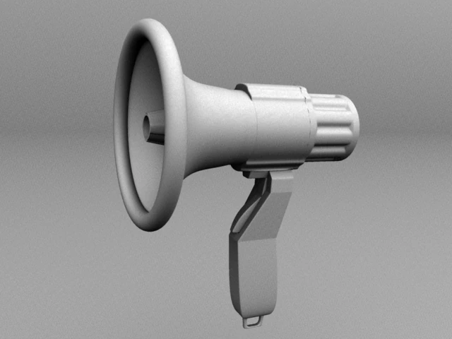 Macrophone 3D Model .c4d .max .obj .3ds .fbx .stl .blend 