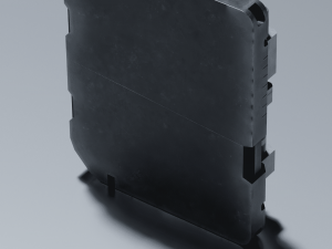Sci-fi door Low-poly PBR 3D Model