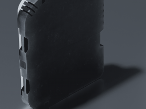 Sci-fi door Low-poly PBR 3D Model