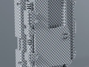 Sci-fi door Low-poly PBR 3D Model