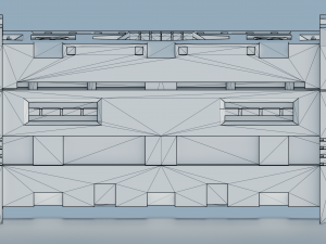 Sci-fi box lowpoly PBR 3D Model