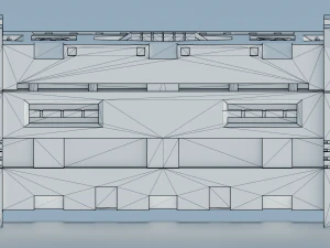 Sci-fi box lowpoly PBR 3D Model