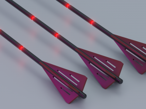 Sci-fi bow lowpoly PBR Modèle 3D