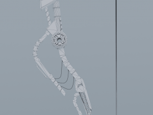 Sci-fi bow lowpoly PBR Modèle 3D