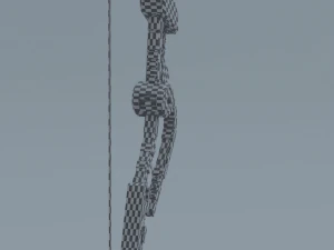 Arco fantascientifico lowpoly PBR Modello 3D