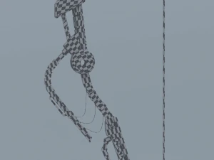 Arco fantascientifico lowpoly PBR Modello 3D