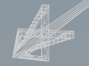 Sci-fi bow lowpoly PBR Modèle 3D