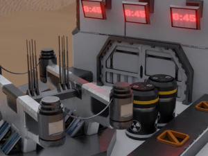 विज्ञान कथा संचार केंद्र लोपोली पीबीआर 3D मॉडल