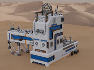 विज्ञान कथा संचार केंद्र लोपोली पीबीआर 3D मॉडल