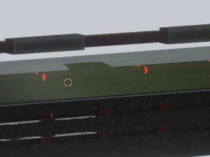 Sci-fi katana lowpoly pbr 3D Model