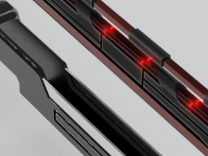 Sci-fi katana lowpoly pbr 3Dモデル