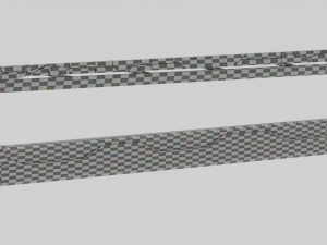 Sci-fi katana lowpoly pbr 3Dモデル