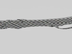 Sci-fi katana lowpoly pbr 3D Model