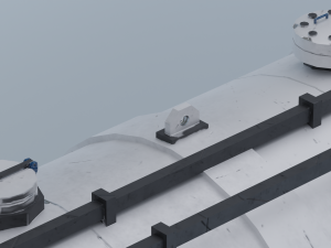 Cistern - Oil tank lowpoly PBR 3D Model