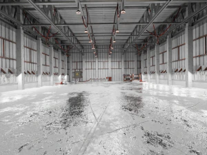 Wnętrze magazynu Scena renderowania Model 3D