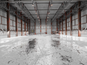 Warehouse interior Render scene Modelo 3D