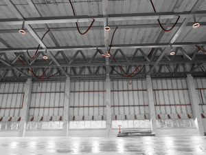 Warehouse interior Render scene Modelo 3D