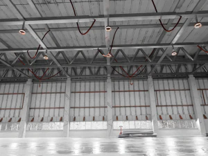 Warehouse interior Render scene 3D Model