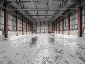 Warehouse interior Render scene Modelo 3D
