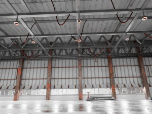 Warehouse interior Render scene 3D Model