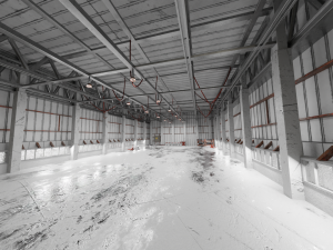 Warehouse interior Render scene Modelo 3D