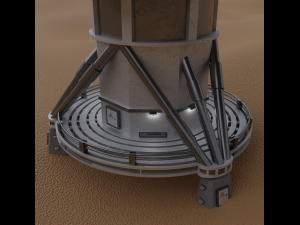 Big Satellite Dish Modelo 3D