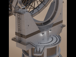 Big Satellite Dish Modelo 3D