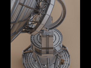 Big Satellite Dish Modelo 3D