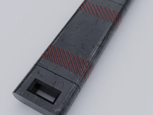 Strumenti di fantascienza Collezione lowpoly PBR Modello 3D