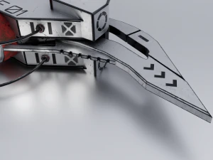 Strumenti di fantascienza Collezione lowpoly PBR Modello 3D