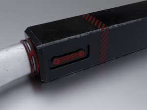 Sci-fi tools Collection lowpoly PBR 3D मॉडल