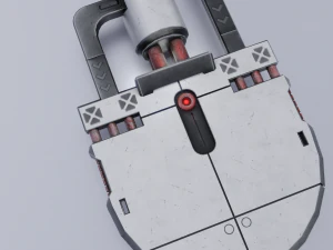 Strumenti di fantascienza Collezione lowpoly PBR Modello 3D